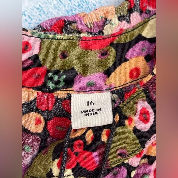 SCOTCH & SODAGirls Floral Viscose Dress size 16 - Picture 7 of 9